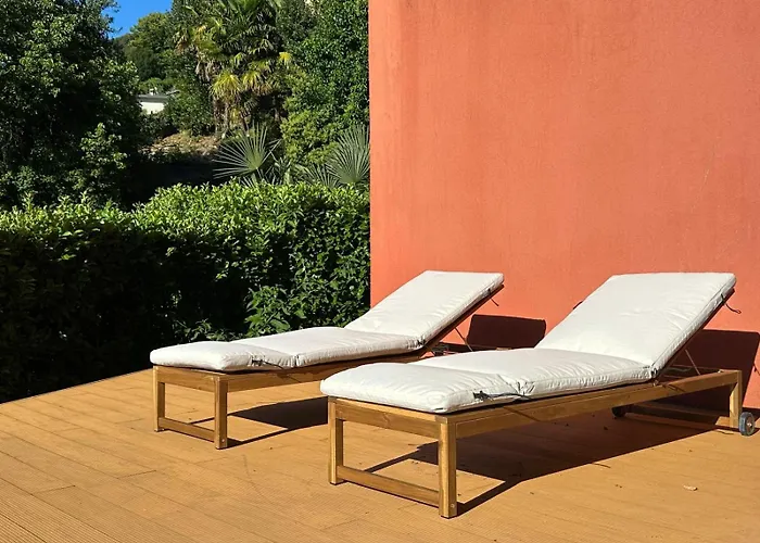 公寓 La Caletta Apartment- Panoramic Pool & Box Auto 布里维奥
